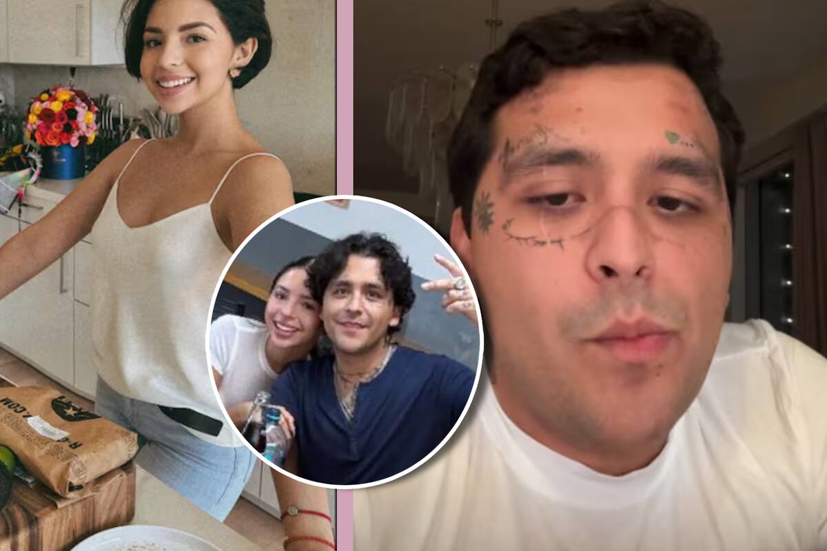 Christian Nodal confiesa que nunca ha probado comida de Ángela Aguilar: “nunca me ha cocinado comida real”