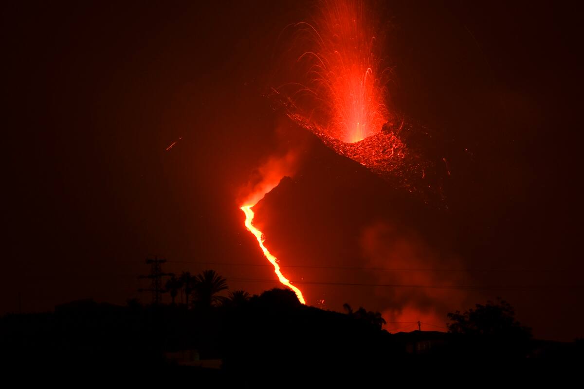 Volcán de la palma: lava podría llegar hoy al mar