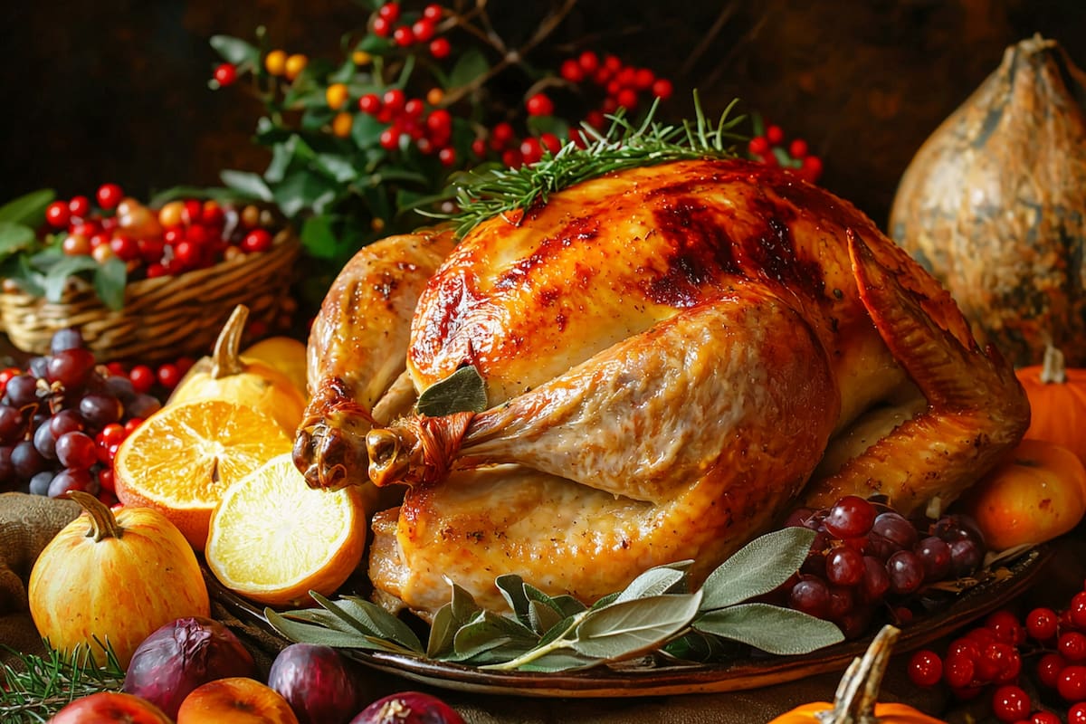 Pavo navideño a la mexicana