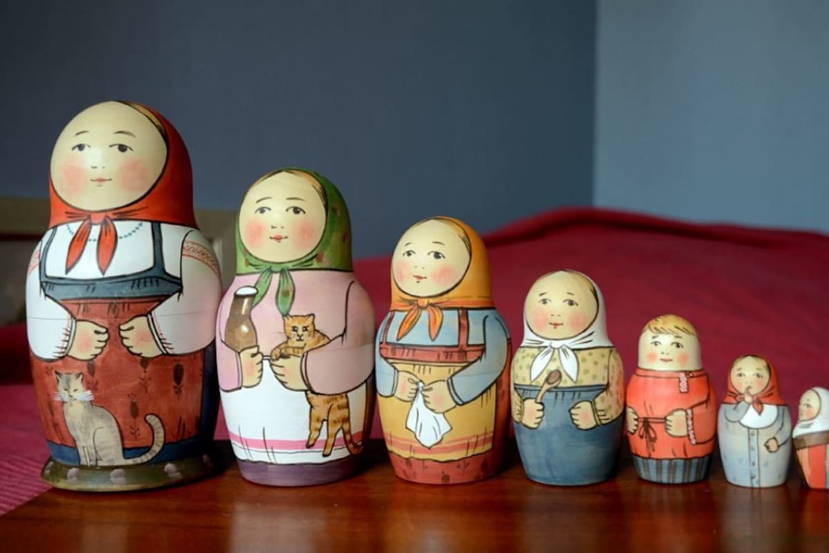 Descubre la fascinante historia del origen de las Matrioshkas