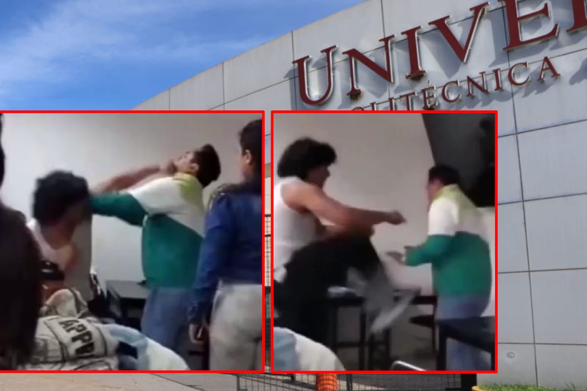 Manuel, alumno que se hartó de que su profesor le “hiciera bullying” y se burlara de él, fue captado en VIDEO golpeándolo en plena clase; la universidad lo da de baja definitivamente