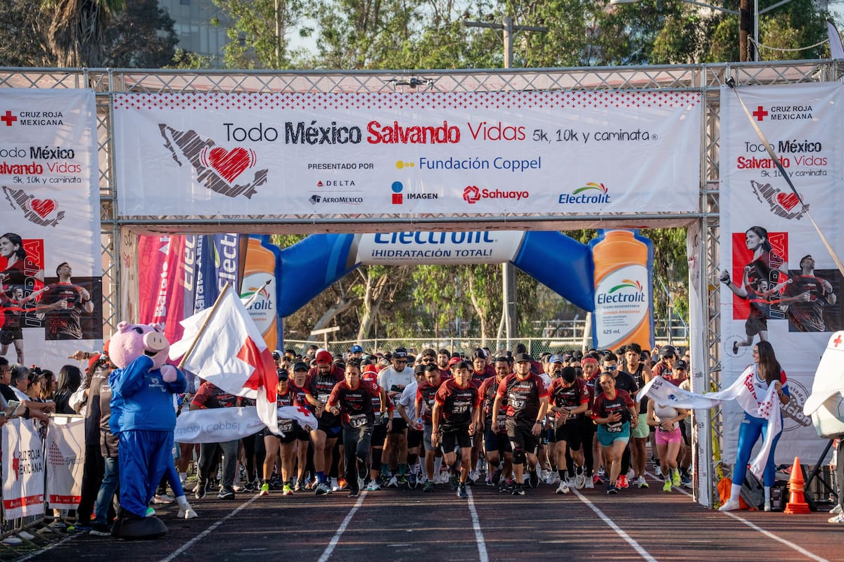 Se suma Tijuana a carrera nacional de Cruz Roja ‘Todo México Salvando Vidas’