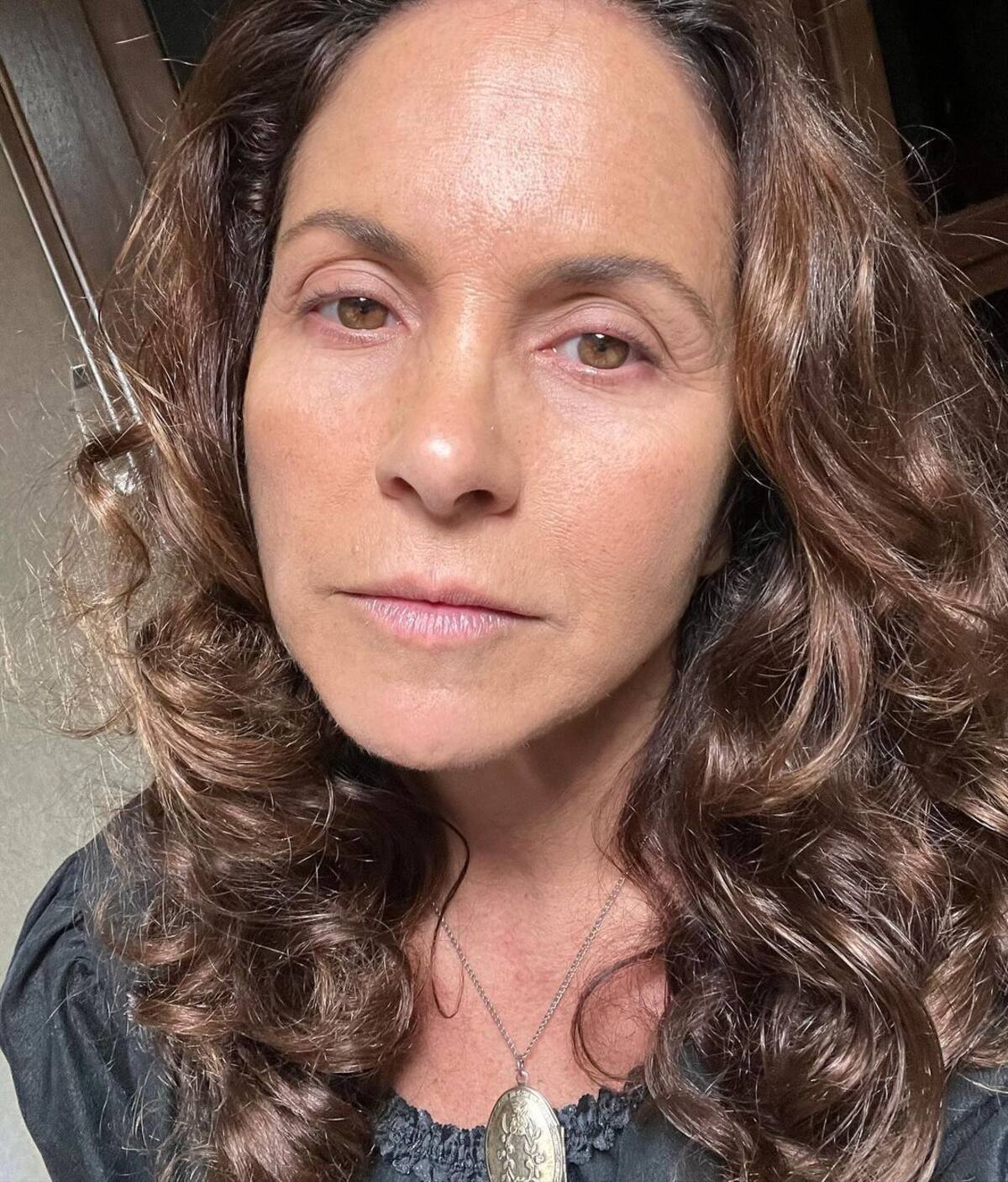 Lucero lució así en una imagen de Instagram.