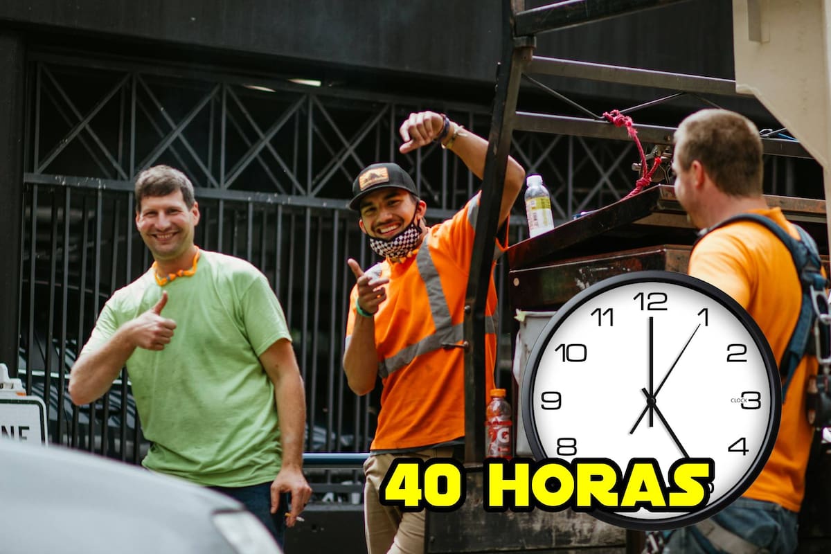 Jornada laboral de 40 horas: ¿Qué lugar ocupará México en América Latina cuando se reduzcan las horas de trabajo a la semana?