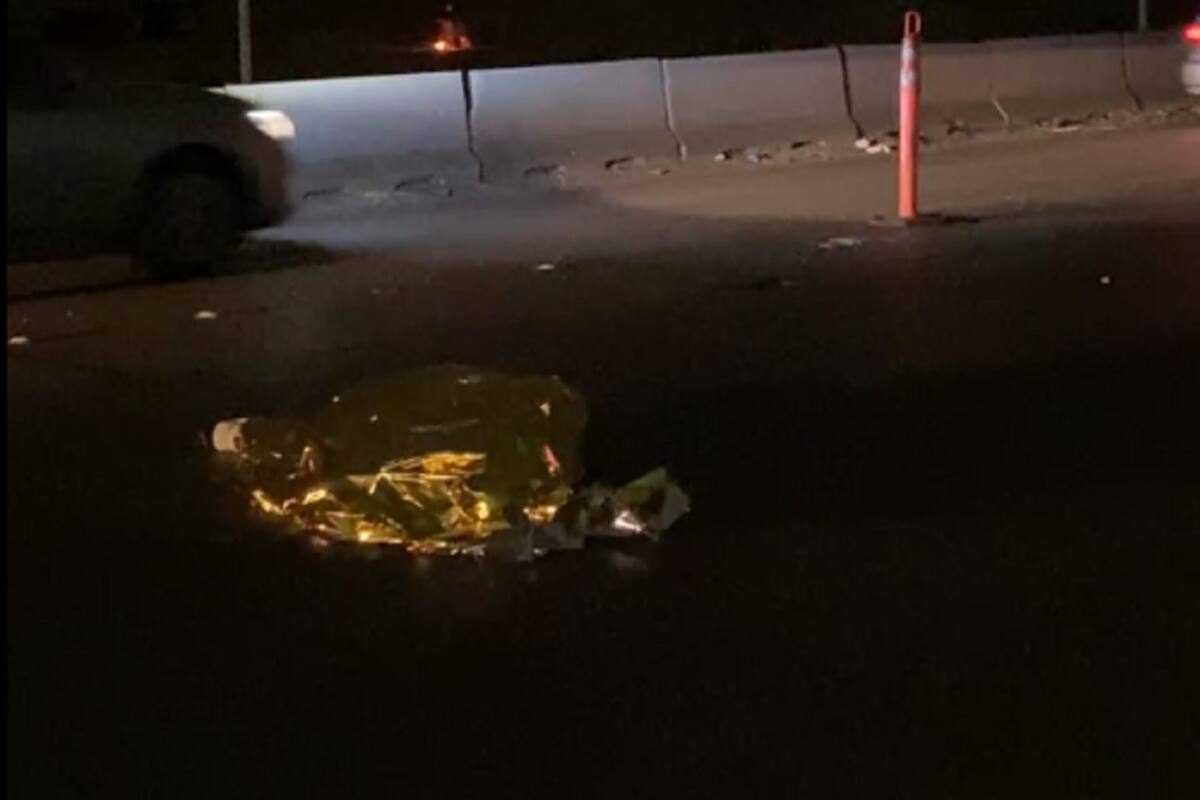 Peatón muere tras ser atropellado por un motociclista