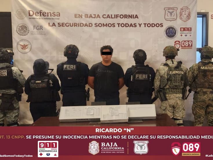 Aseguran armas y detienen a un hombre en operativo Cóndor II en Tecate