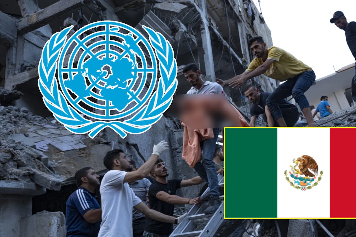 Así votaron por cese al fuego en Gaza durante asamblea de la ONU; México tomó esta postura