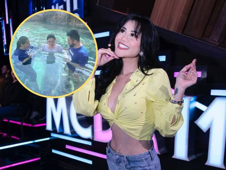 Gomita comparte fotos de su bautizo y explica por qué este paso marcó un cambio en su vida