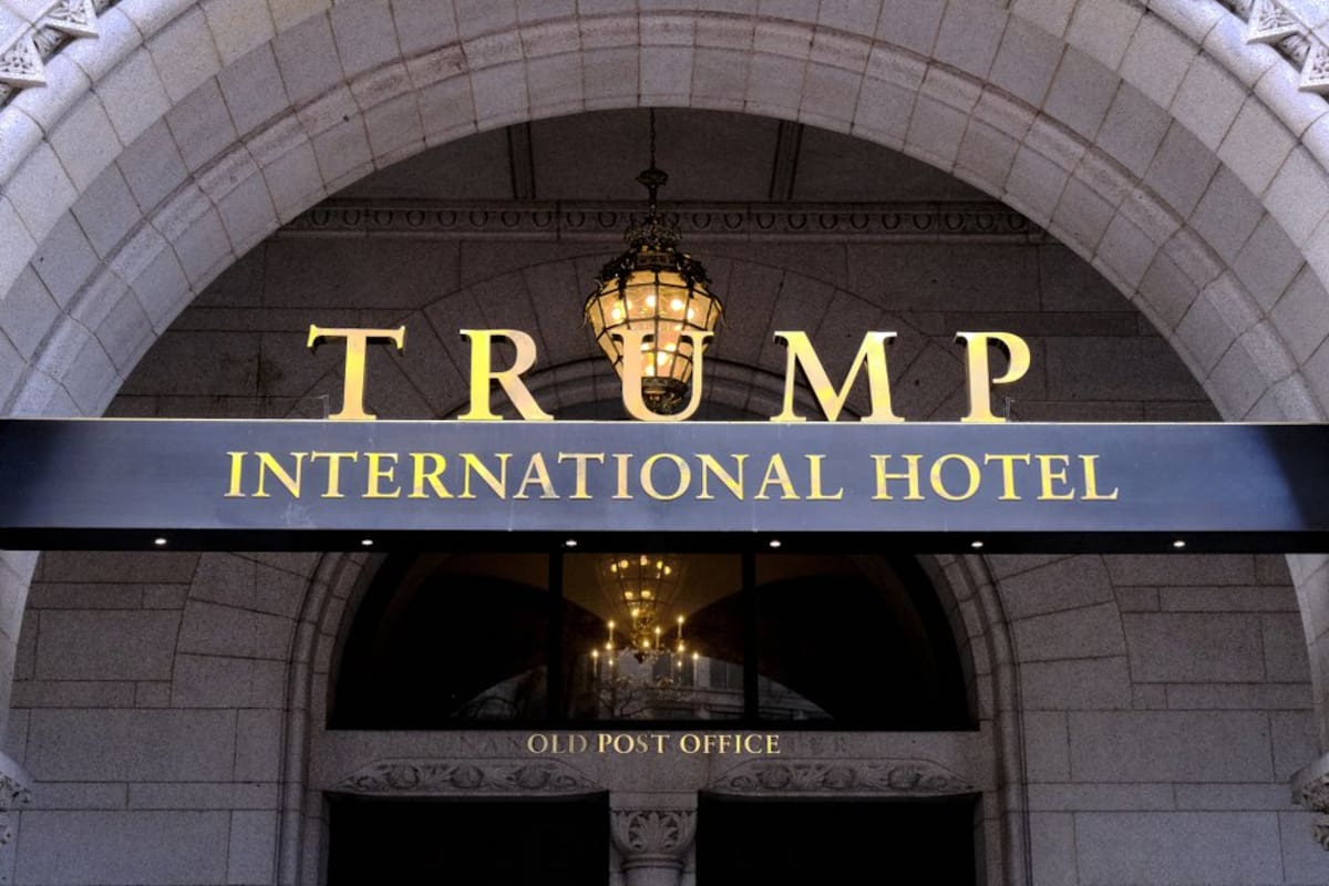 Corte apoya Donald Trump con demanda de hotel en Washington