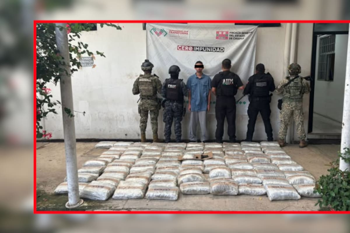 Disparó contra policías, tenía marihuana y cristal: así cayó un hombre armado en Suchiate