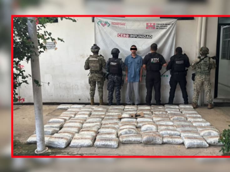 Disparó contra policías, tenía marihuana y cristal: así cayó un hombre armado en Suchiate