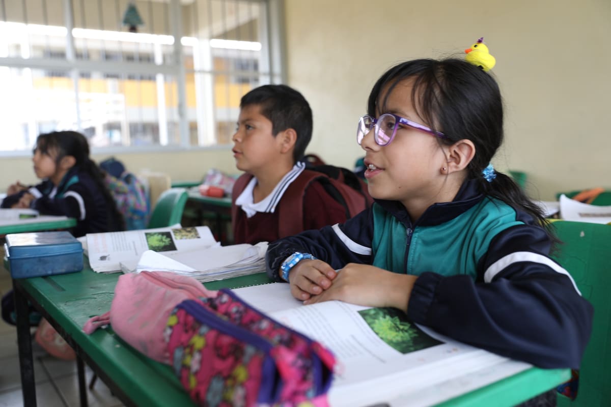 En algunas entidades del país, la decisión responde a las altas temperaturas que se registrarán y que representan un riesgo para los alumnos de educación básica. | Foto: Gobierno de Zacatecas