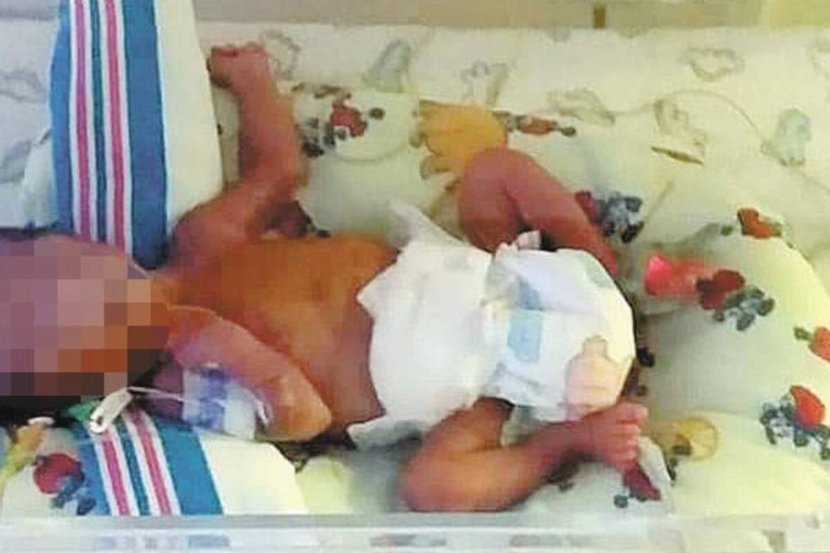 Piden ayuda para bebé prematuro de 6 meses