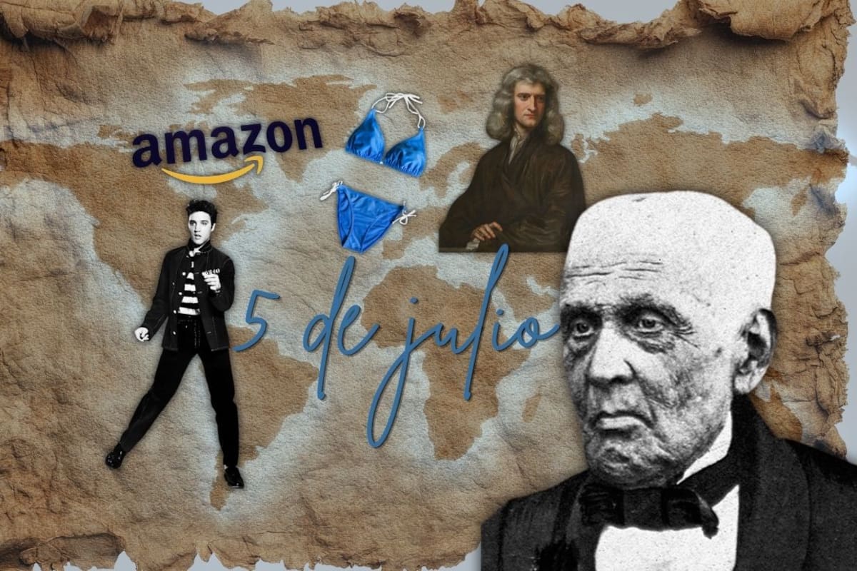 Efemérides del 5 de julio: la fecha que une a Amazon, Cabo Verde, Elvis Presley, Newton, el bikini y Valentín Gómez Farías