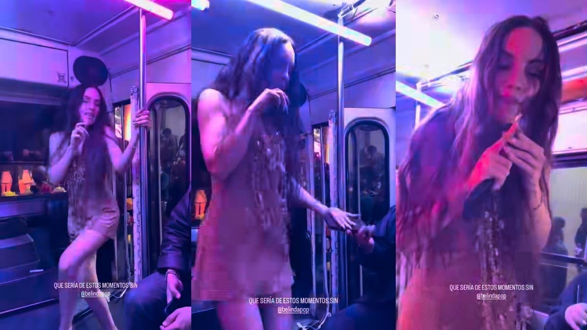 ¿Belinda “asaltando” en CDMX? El video viral de la cantante pidiendo dinero y celulares