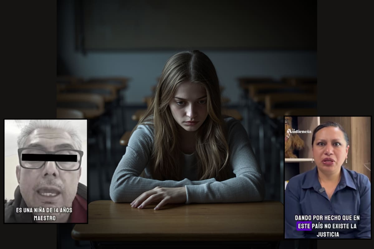 Maestro de secundaria que admitió tener una relación romántica con alumna de 14 años salió libre tras pagar 75 mil pesos de fianza