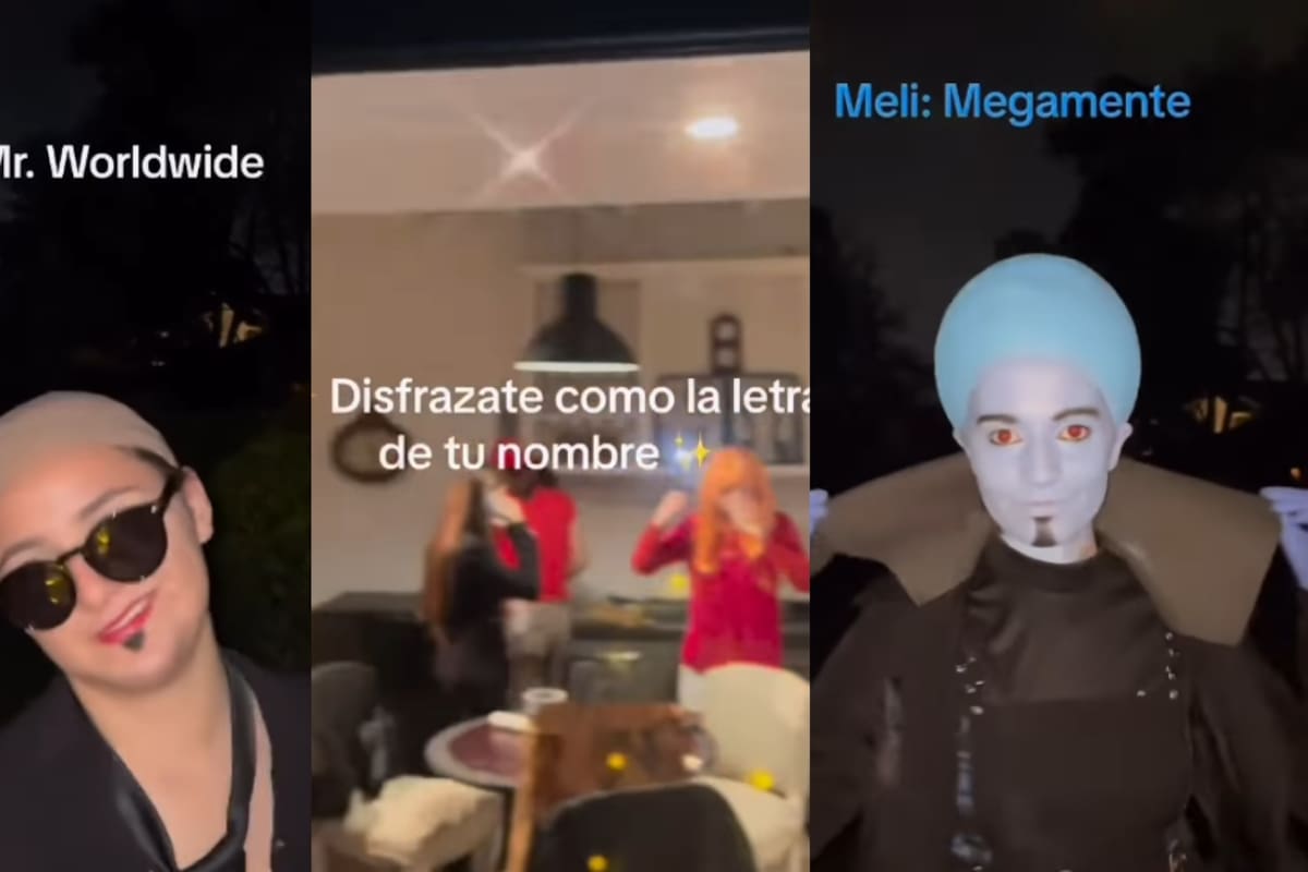 Megamente, Michael Jackson y Rick en la misma fiesta: amigos se disfrazan según la letra de su nombre