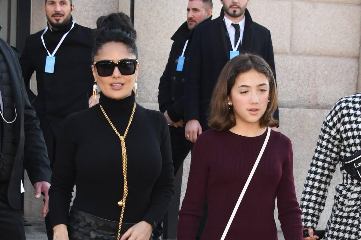 Hija de Salma Hayek es una de las niñas más ricas del mundo