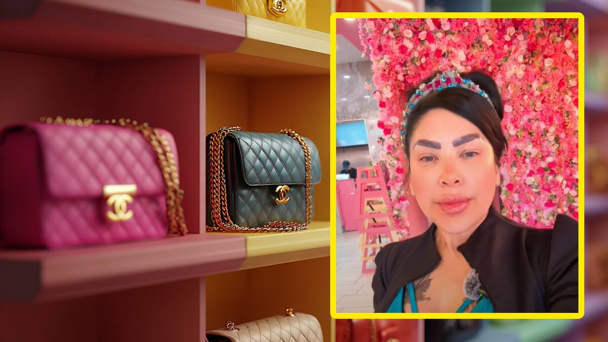 Muñeca Diamante Rubí molesta luego de que chinos revelaran que hacen sus bolsos baratos que compra por miles de dólares