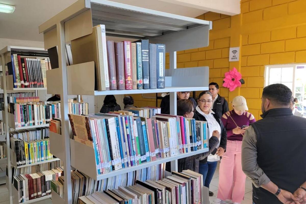 Rehabilitan biblioteca en la colonia Morelos