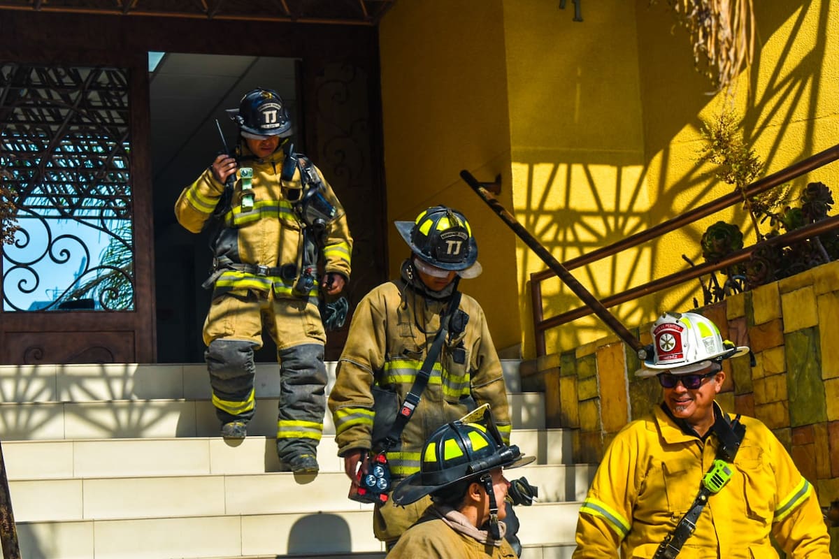 La escena quedó custodiada por los agentes municipales. Foto: Roberto Sánchez