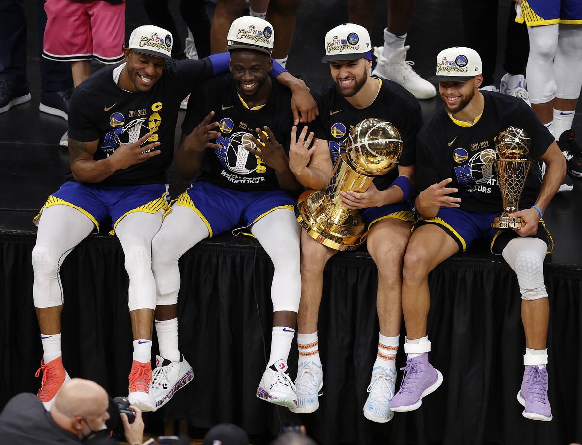 The Warriors are the 2022 NBA Champions. (Baloncesto, Estados Unidos) EFE/EPA/JOHN G. MABANGLO SHUTTERSTOCK OUT