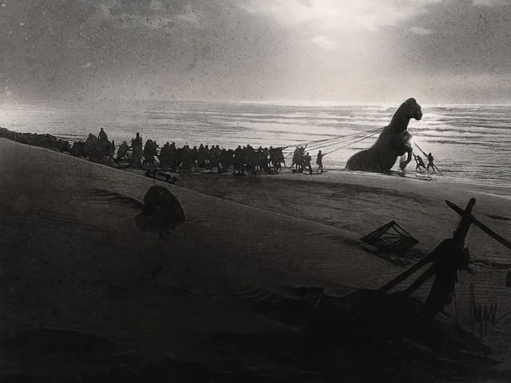 El prólogo de “La Odisea”, el próximo estreno de Christopher Nolan se proyecta en IMAX y se filtra en internet