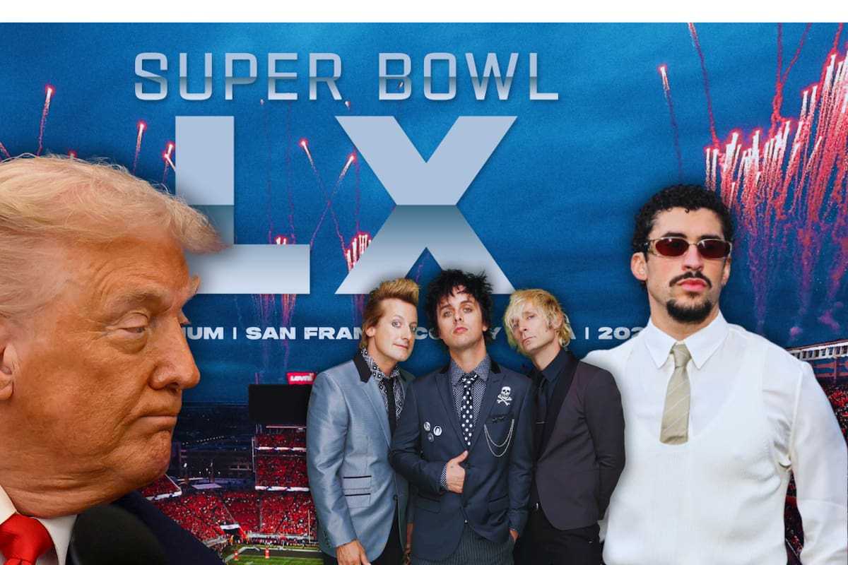 Trump anuncia que no asistirá al Super Bowl 2026 tras criticar a los artistas invitados, Bad Bunny y Green Day: “Estoy en contra de ellos”