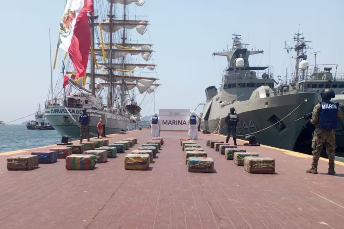 Autoridades aseguran mil 800 Kilos de cocaína en Guerrero