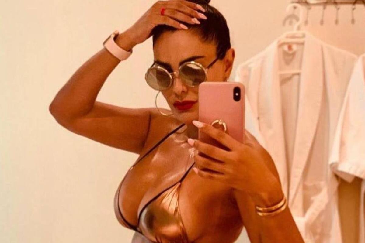 Esta es la minicintura de Ninel Conde