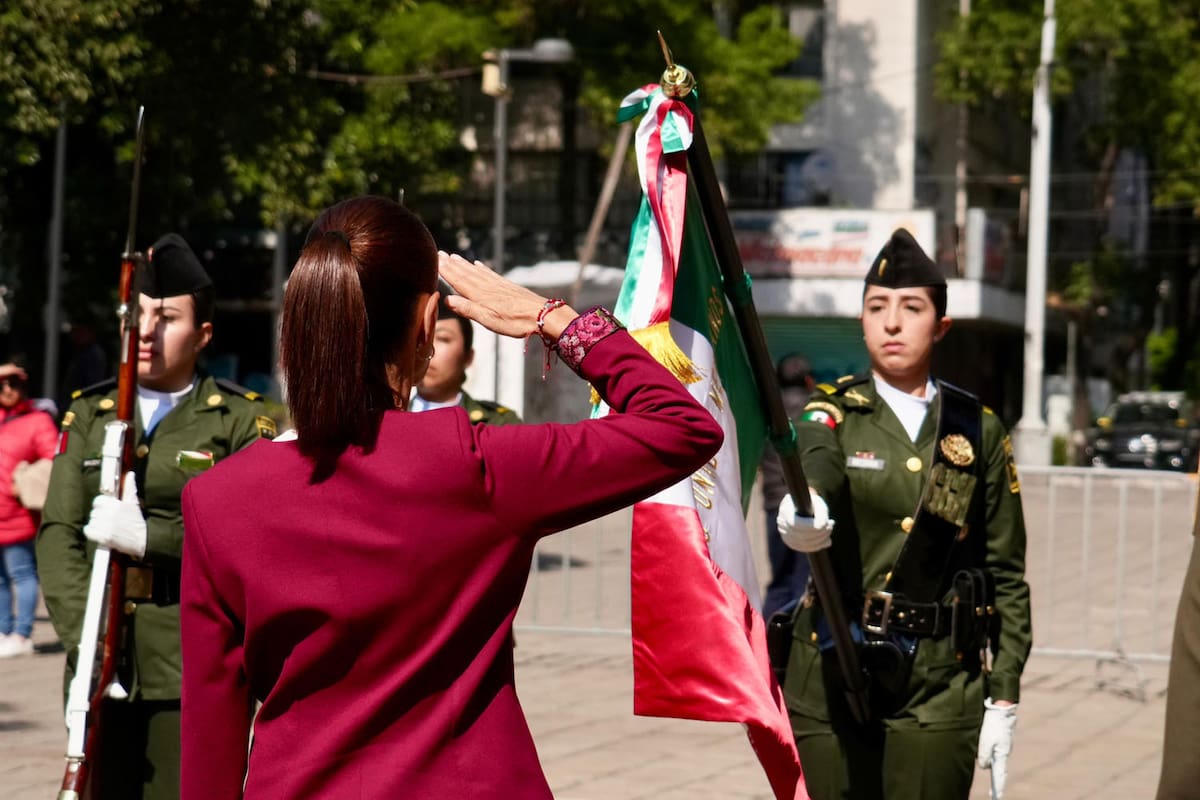 Cuautémoc, Ciudad de México. 29 de marzo 2026. La presidenta constitucional de los Estados Unidos Mexicanos, la Doctora Claudia Sheinbaum Pardo en Bicentenario del Natalicio de Margarita Maza. | Foto: Hazel Cárdenas/Presidencia