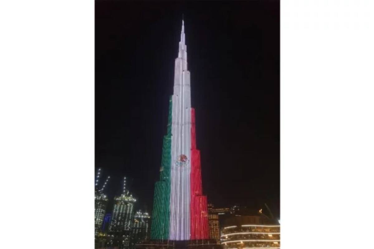 ¡Llegan hasta Dubai grito y bandera mexicana!