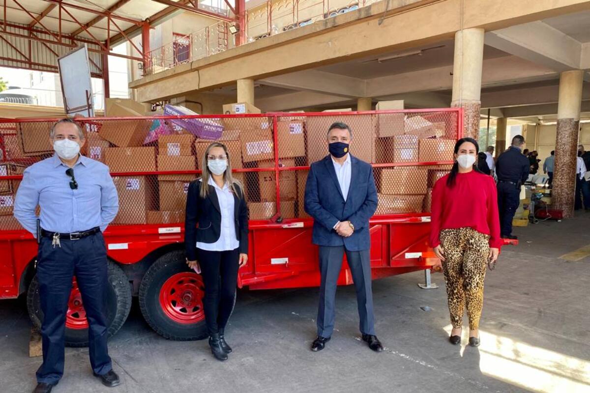 Fundación de Arizona apoya a Bomberos de Ciudad Obregón