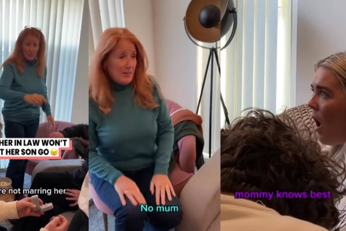 “Te dije que no me gustaba esta mujer”: Madre interrumpe la propuesta de matrimonio de su hijo y causa revuelo