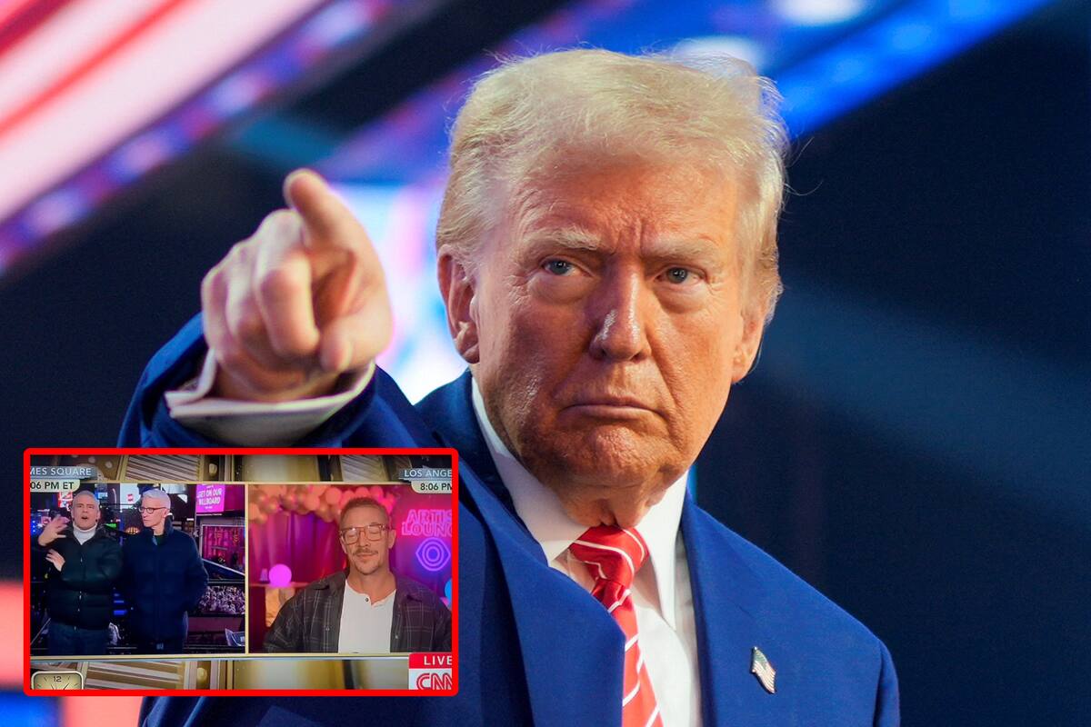 Diplo aparece drogado con LSD en CNN en celebración de Año Nuevo, mientras Trump se lanza contra los narcotraficantes