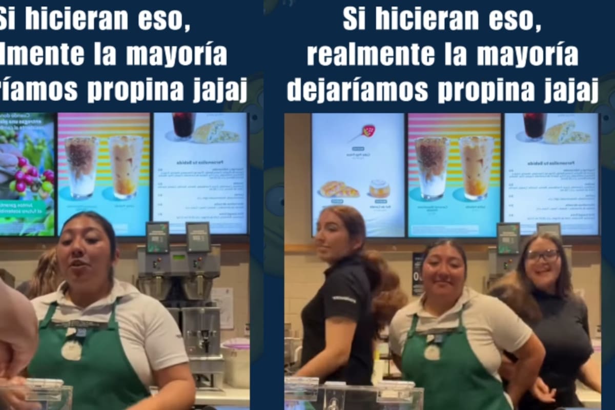 “No me imagino cuántas veces al día bailo”: Cliente le da propina a la encargada del café que visitó, pero cada vez que alguien lo hace, todas las empleadas deben ponerse a bailar
