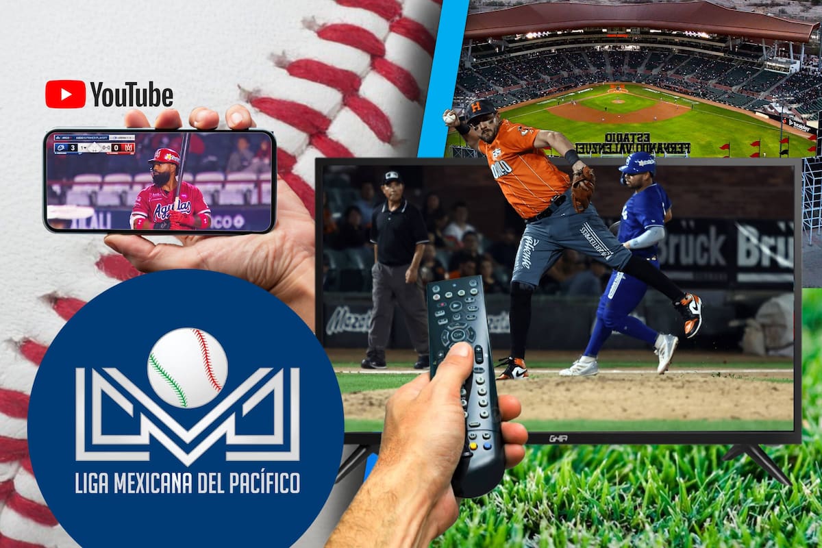 ¿Cómo ver la temporada 2025-26 de la Liga Mexicana del Pacífico por televisión tradicional o streaming (YouTube)?
