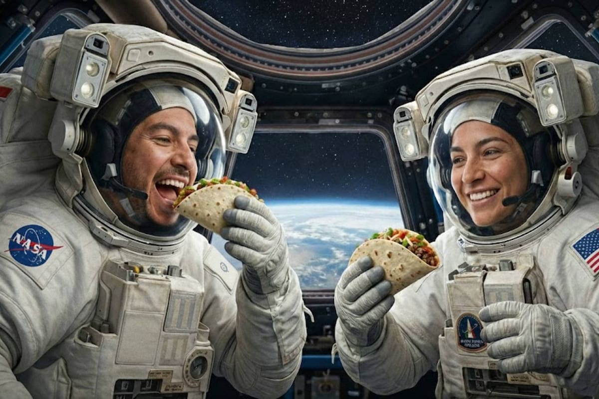 Cómo la tortilla mexicana se convirtió en un alimento clave para los astronautas de la NASA