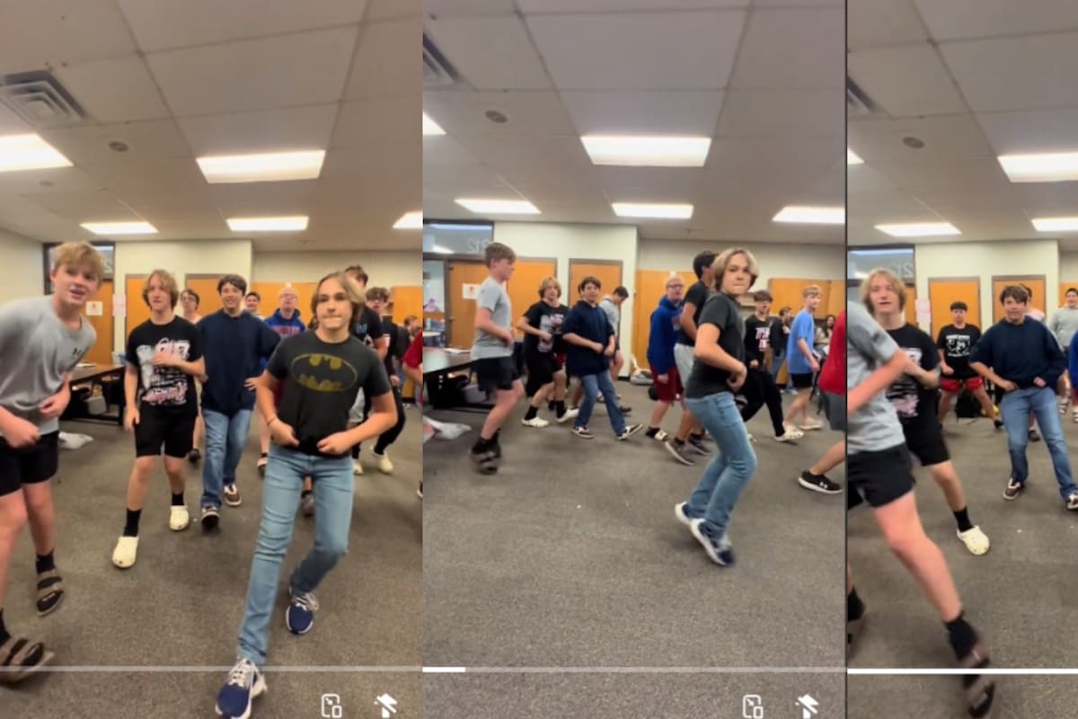 Profesora de español en Texas les enseña a sus alumnos a bailar “El Payaso del Rodeo”