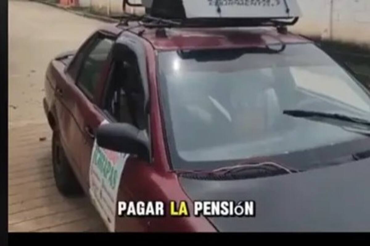 VIDEO: Mujer en Chiapas usa altavoz para exigir pensión alimenticia a su exmarido y se vuelve viral