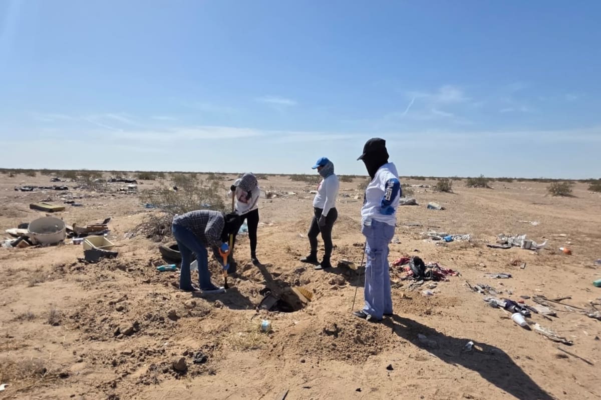 Horas de búsqueda en el desierto terminan sin hallazgos en SLRC