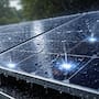 Nueva tecnología solar convierte gotas de lluvia en electricidad y promete energía continua incluso en días nublados o tormentas