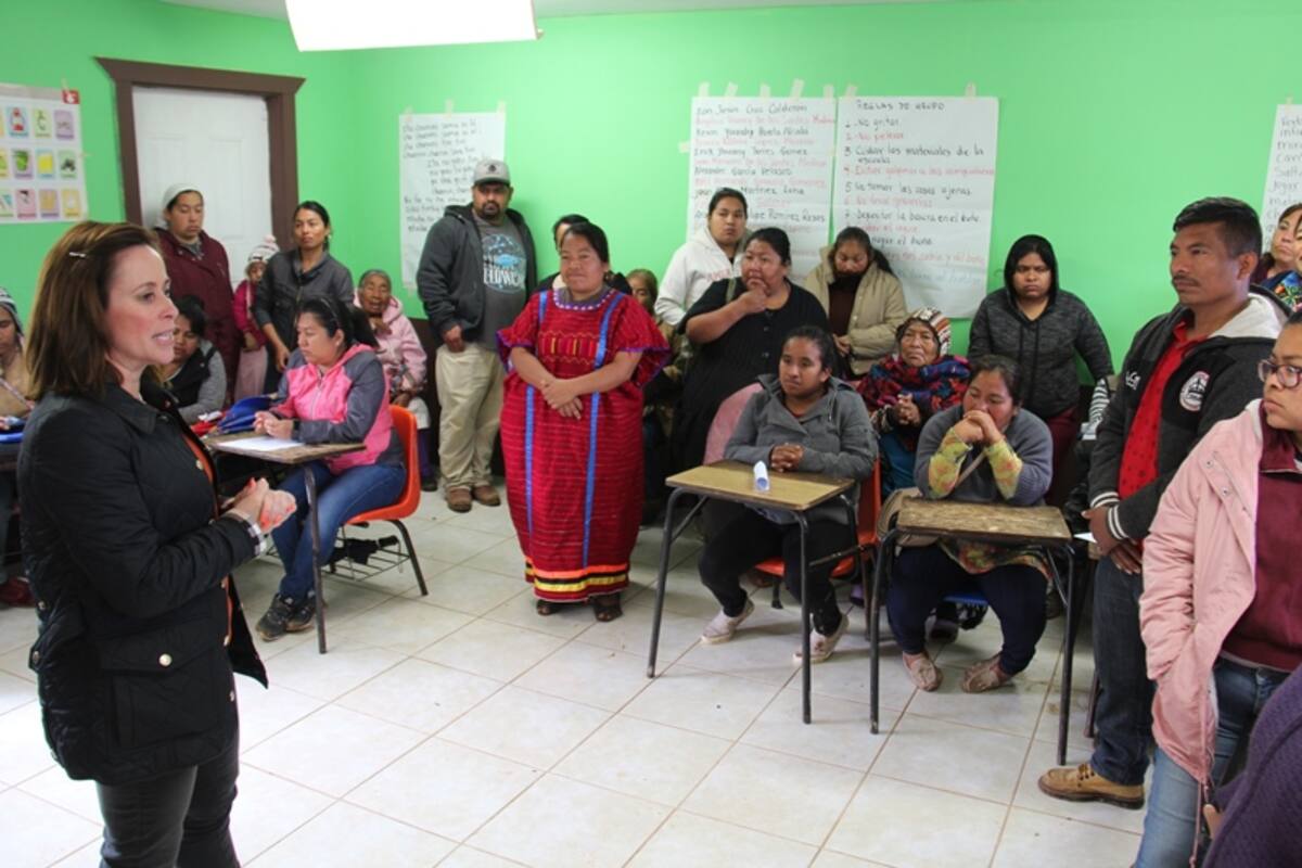 Capacitan a mujeres indígenas contra de la violencia