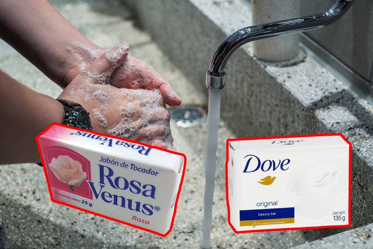 Profeco revela cuál es mejor jabón: Dove o Rosa Venus