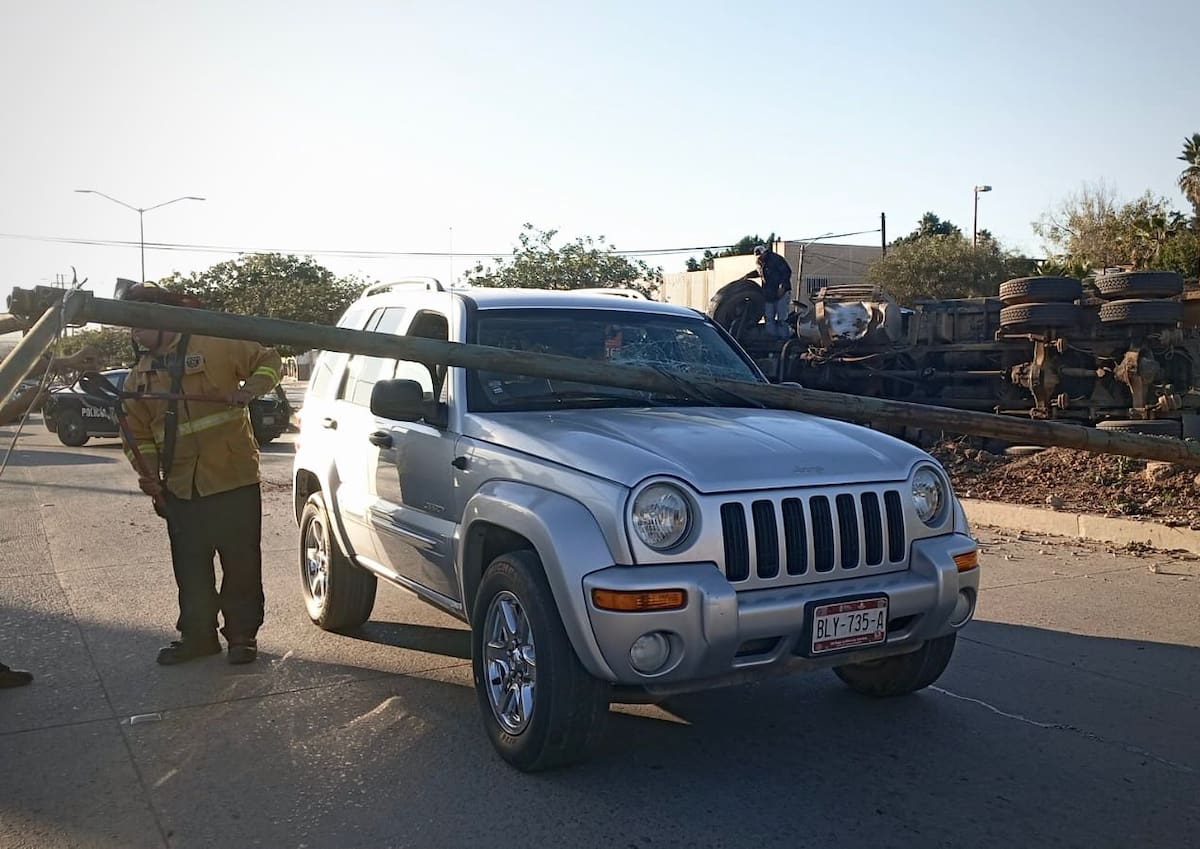 El incidente pudo deberse a una falla mecánica. Foto : Border Zoom