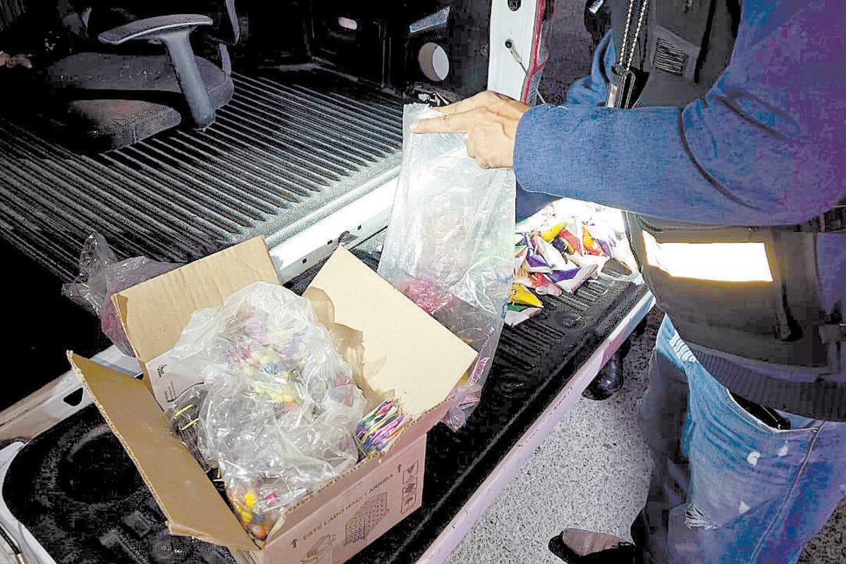 Realizan operativo contra la venta de pirotecnia en Nogales