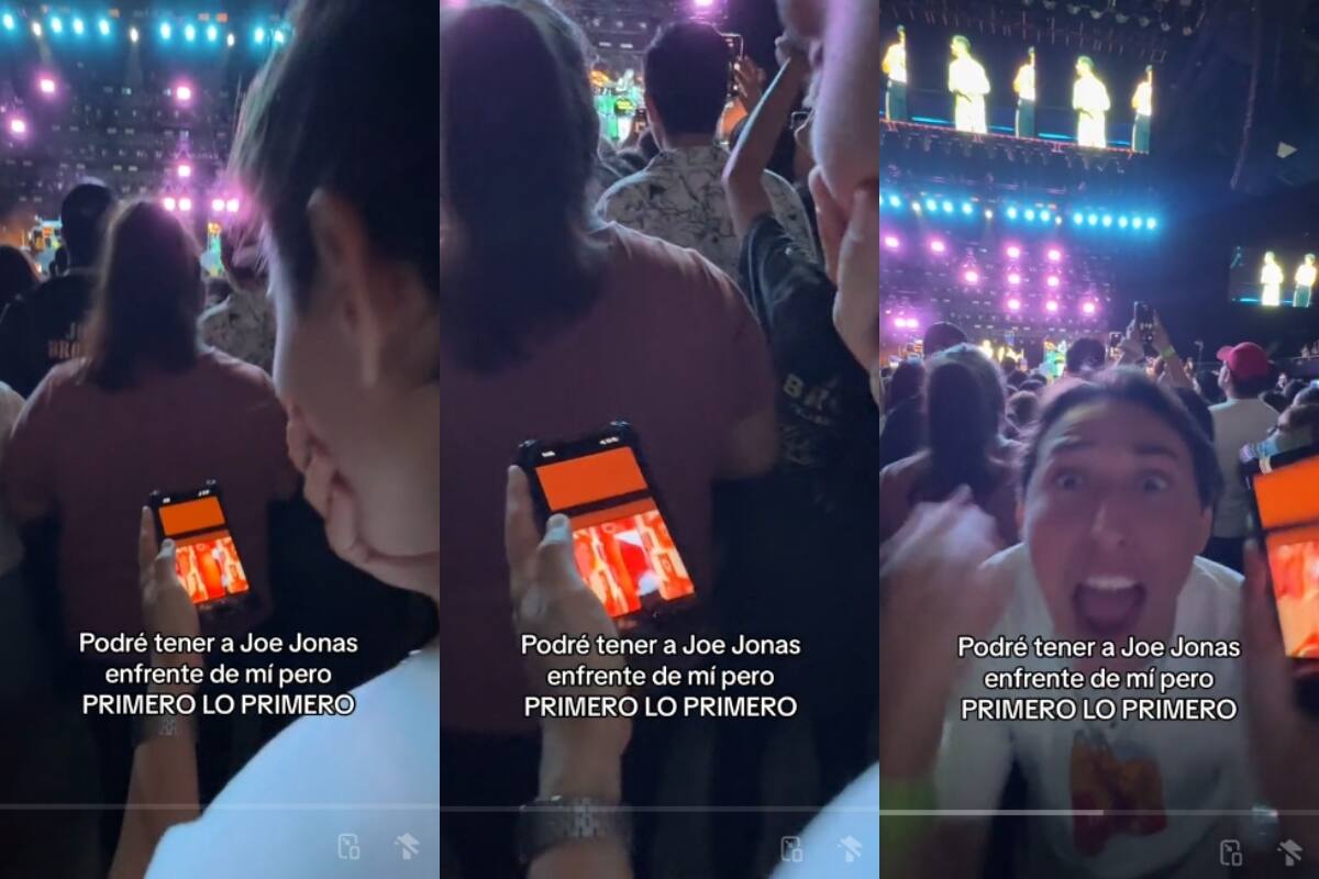 Joven ve la eliminación de ‘La Casa de los Famosos México’ desde un concierto de Joe Jonas | VIRAL