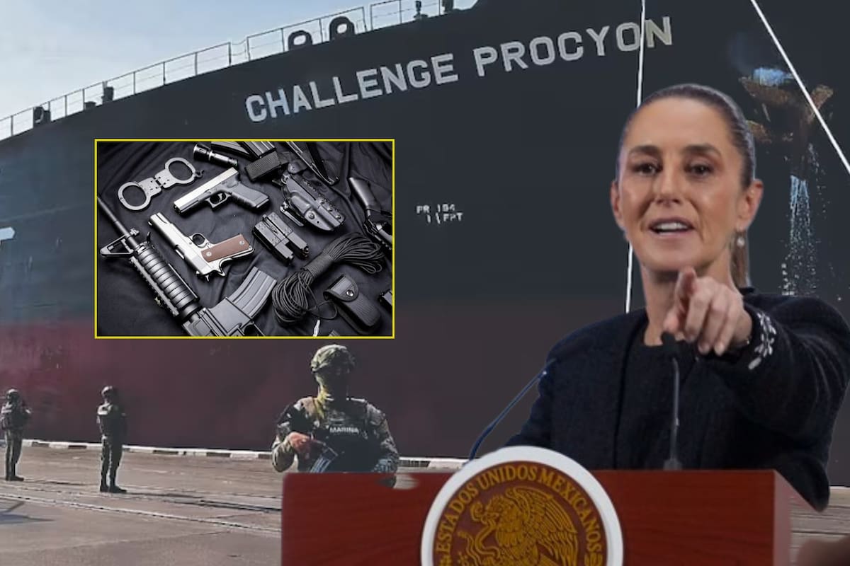 Investigación por Huachicol Fiscal en la Marina: No hay indicios de tráfico ilegal de armas, aclara Sheinbaum