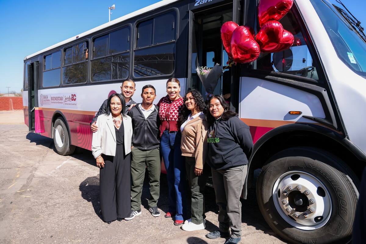 Más de 3 mil 700 jóvenes son beneficiados en 32 rutas de transporte estudiantil en el estado. Foto: Cortesía