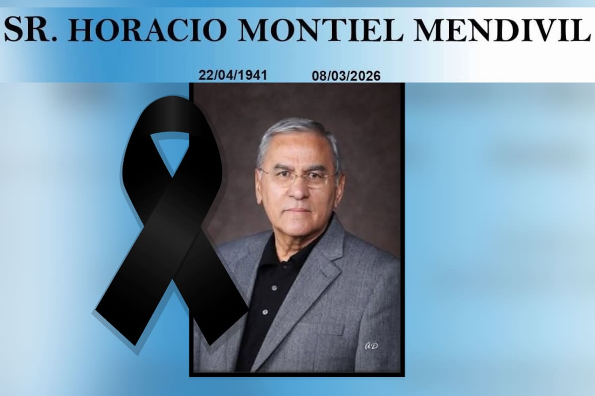 Fallece Horacio Montiel Mendívil, exalcalde de Caborca, a los 84 años; comunidad recuerda su trabajo con productores agrícolas y su participación en la vida pública del municipio